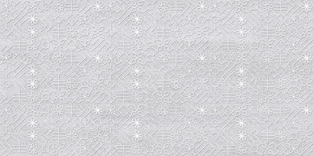 Декор Toscana Графитовый орнамент 300x600 - фото 2