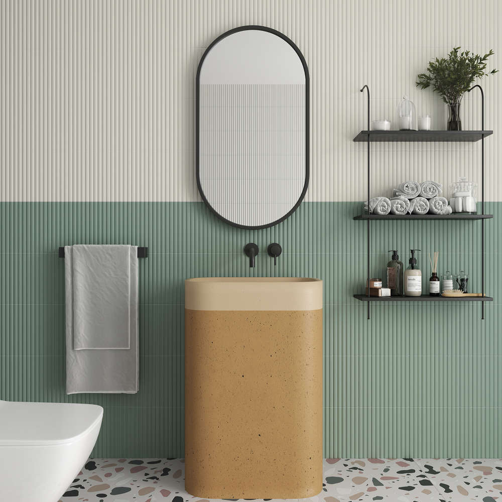 На стену Match Curved Sage Gloss 6.25х25 - фото 7