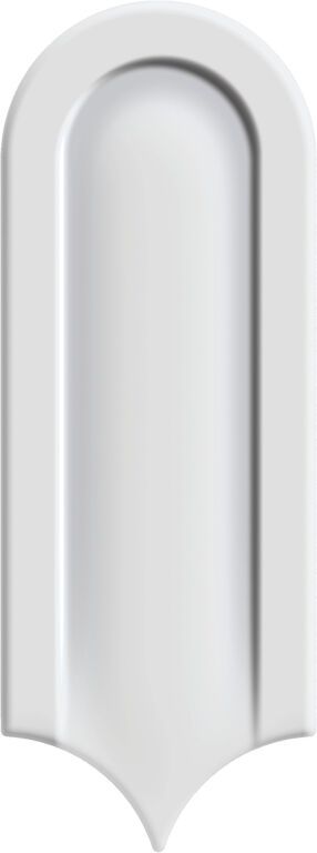 На стену Gala White Brillo 8x21.5