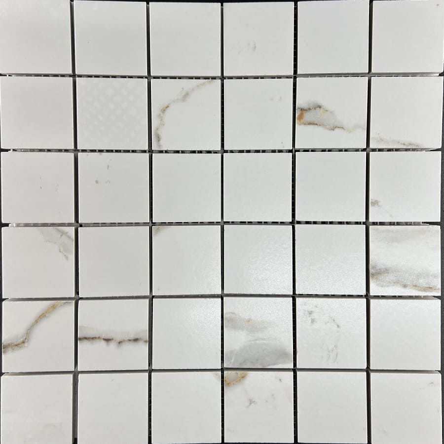 Декор Satvario Gold Mosaic Сатварио Голд Satin Чип 4.7x4.7 - фото 4