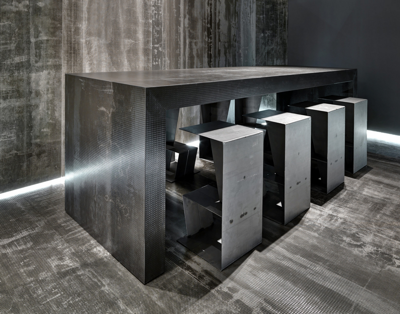 LAMF008411 На стену I Metalli Plumbeo 3+ 1000x3000 - фото 2