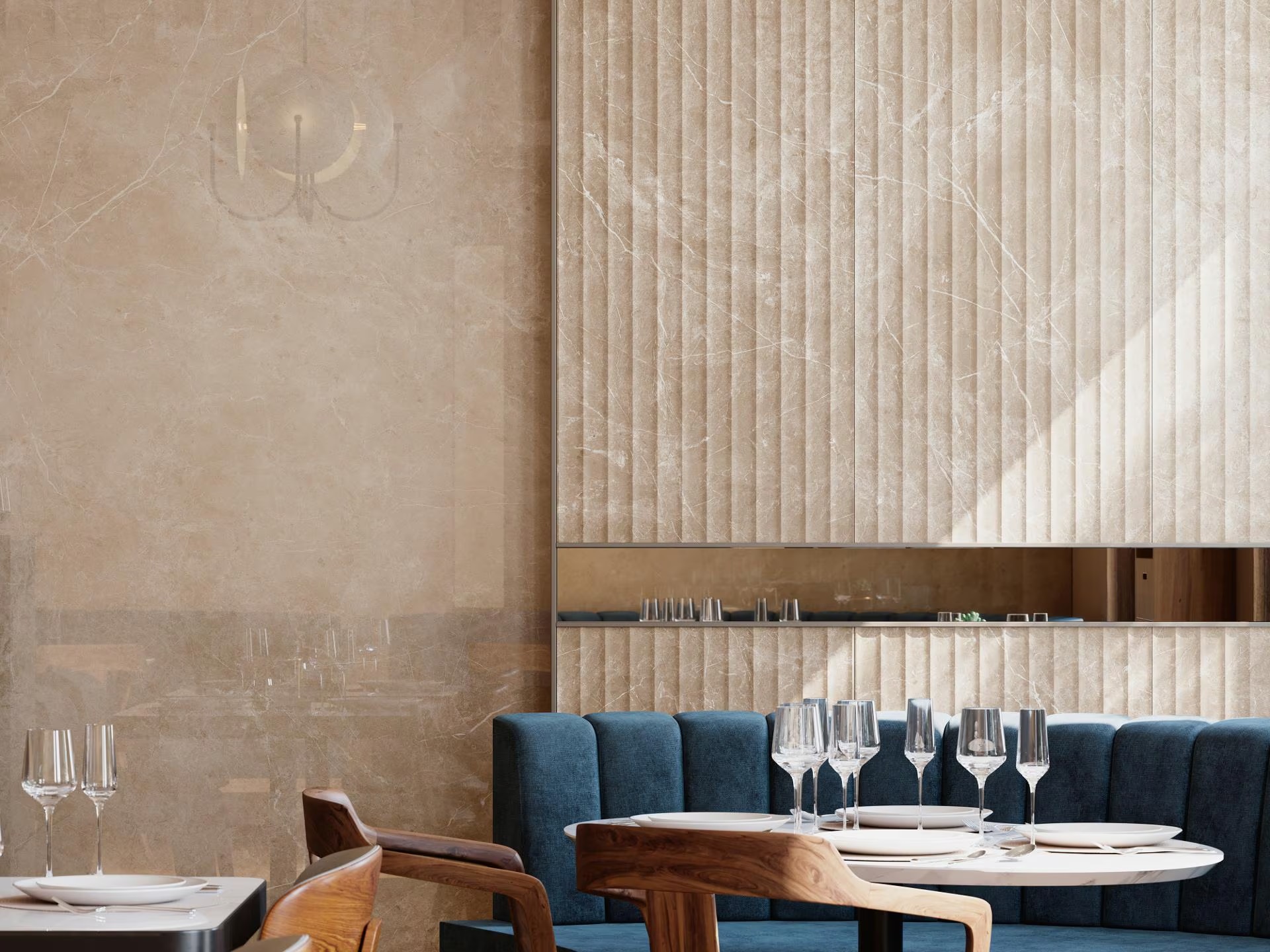 100348298 На пол Xlight Velluto Nero Polished 6mm 120x120 - фото 15