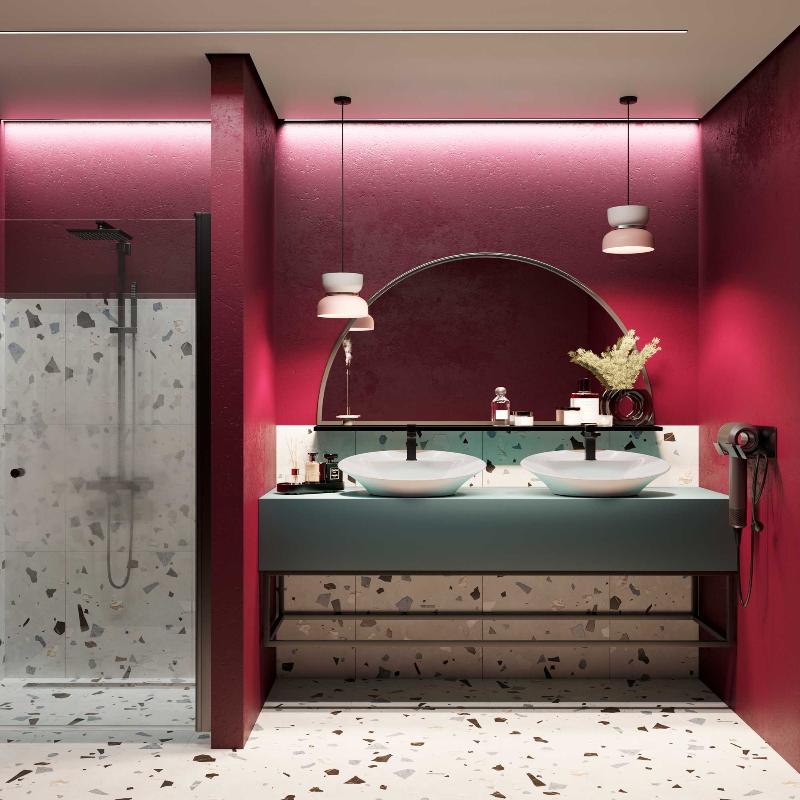 На пол Войд 7Д светло-серый 60х60 - фото 5