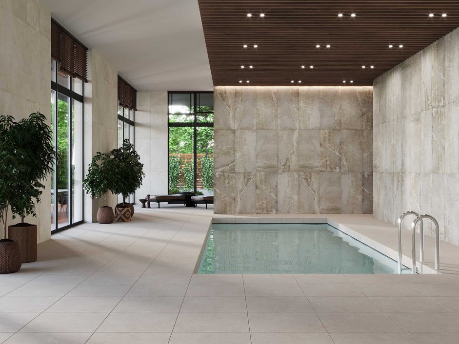 KA00/NS_R9/60x120x10R/GW На пол Kailas KA00 Ivory 120x60 Неполированный - фото 12