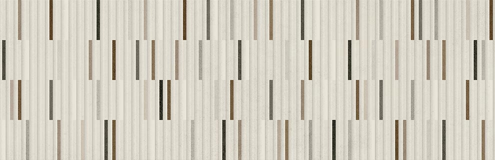 4YTH На стену Nuages Balfron-R Blanco 32x99