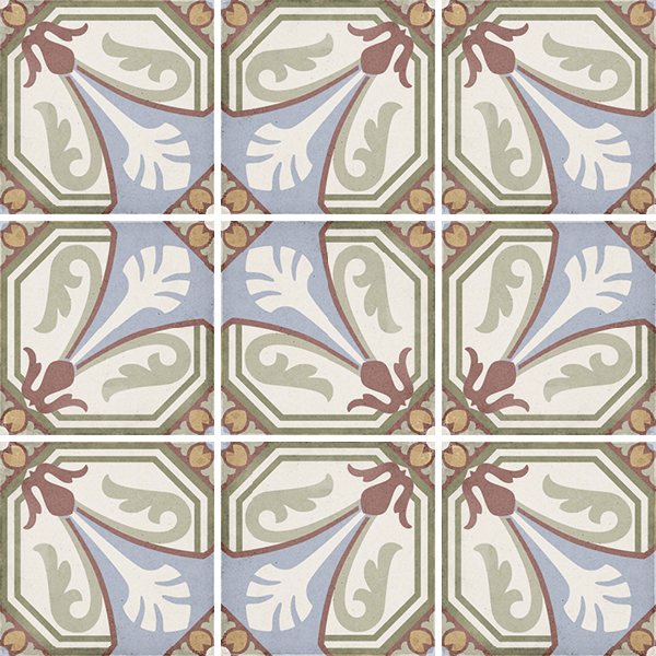 24404 Декор Art Nouveau Viena Colour 20x20 - фото 2
