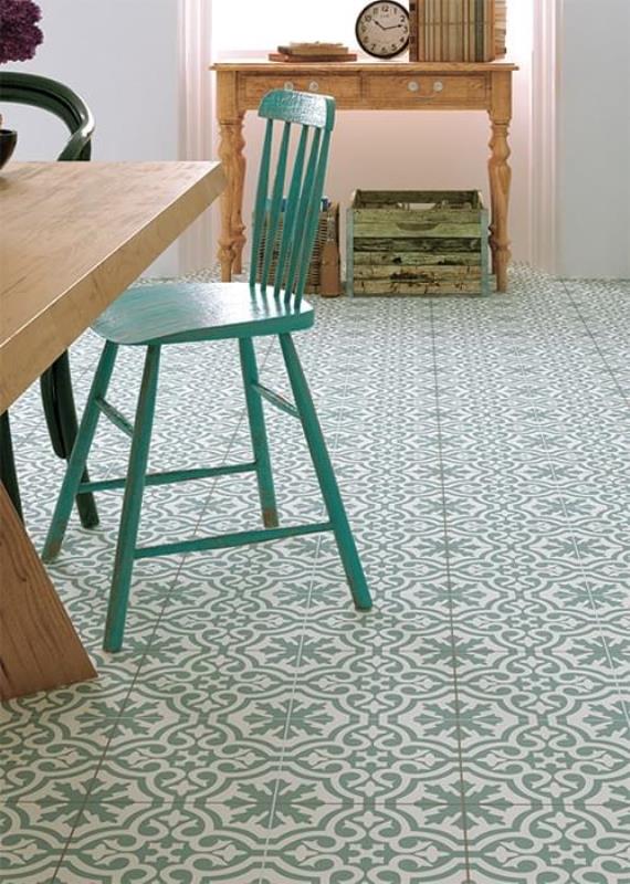 На пол Venice Blue Pre-cut 45x45 - фото 2