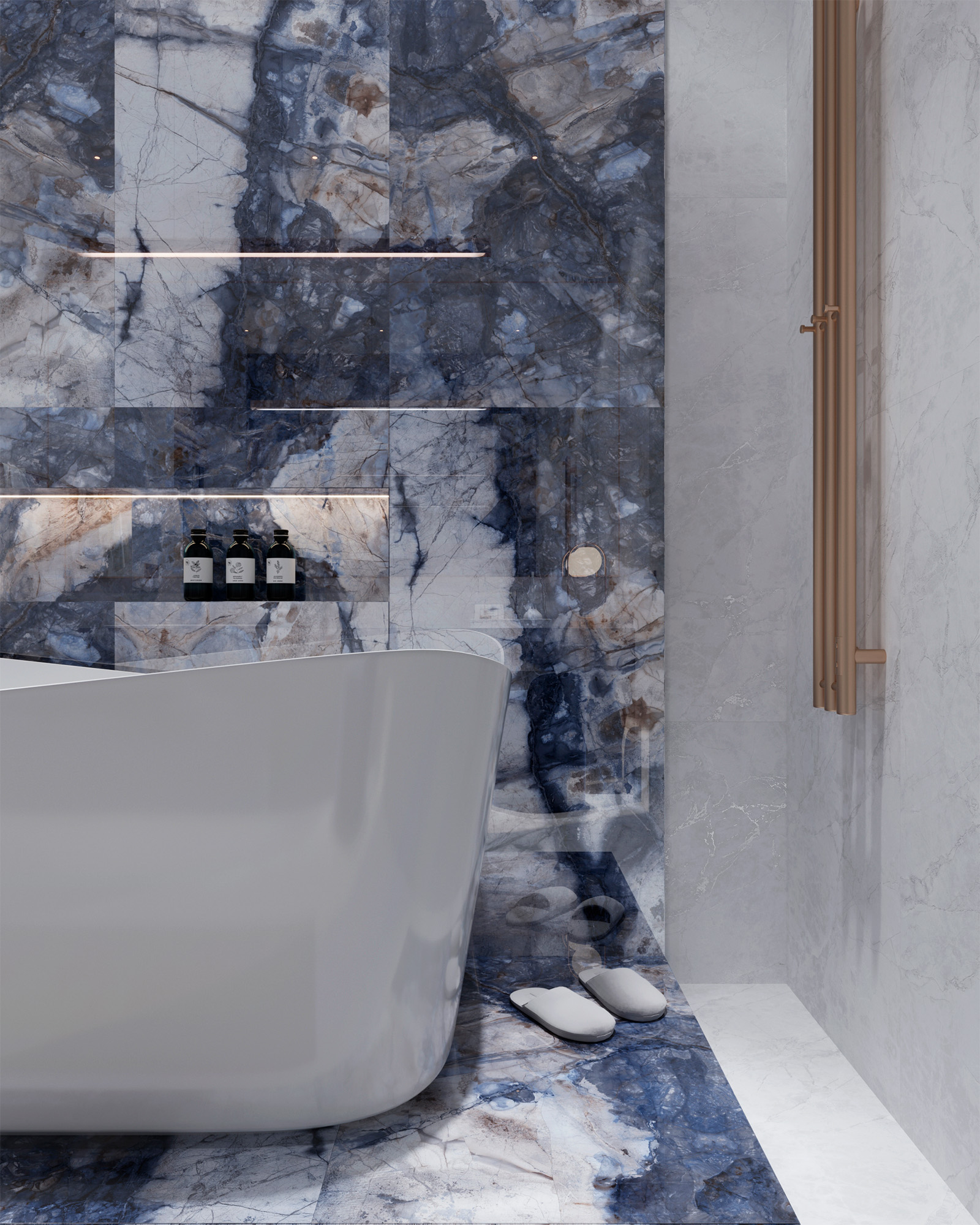 Arcadia Ceramica Bergamo Blue - фото 3