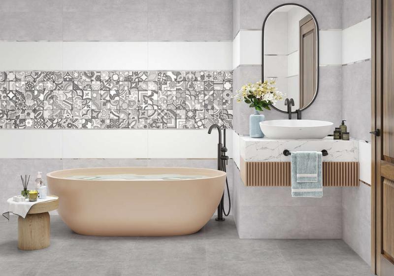 TWU93SHL00R На стену Velvet Shell 30x90 - фото 3