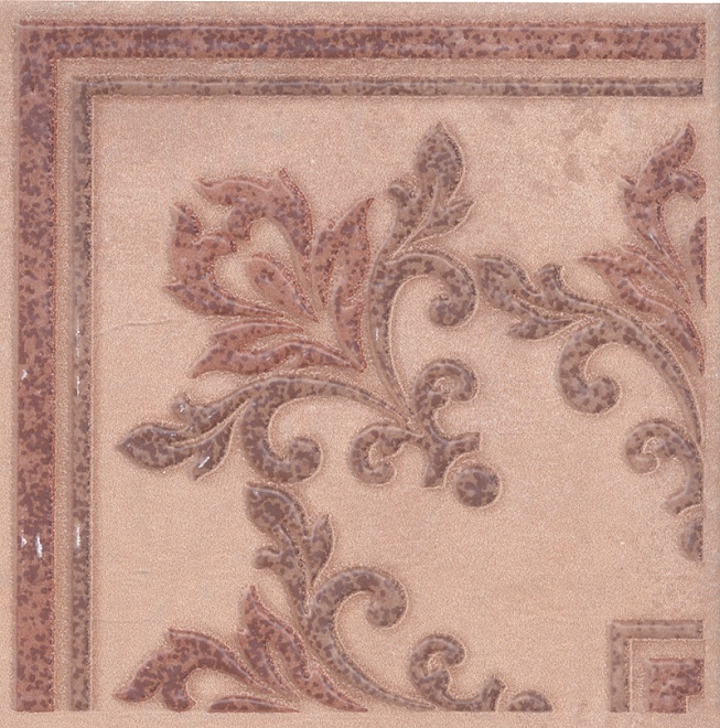 STG/E252/3417 Декоративная вставка Честер Вставка Бежевый Д14.7х14.7