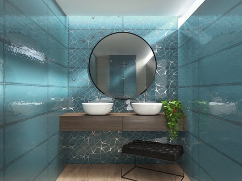 Декор Allegra Decor Link Turquoise - фото 2