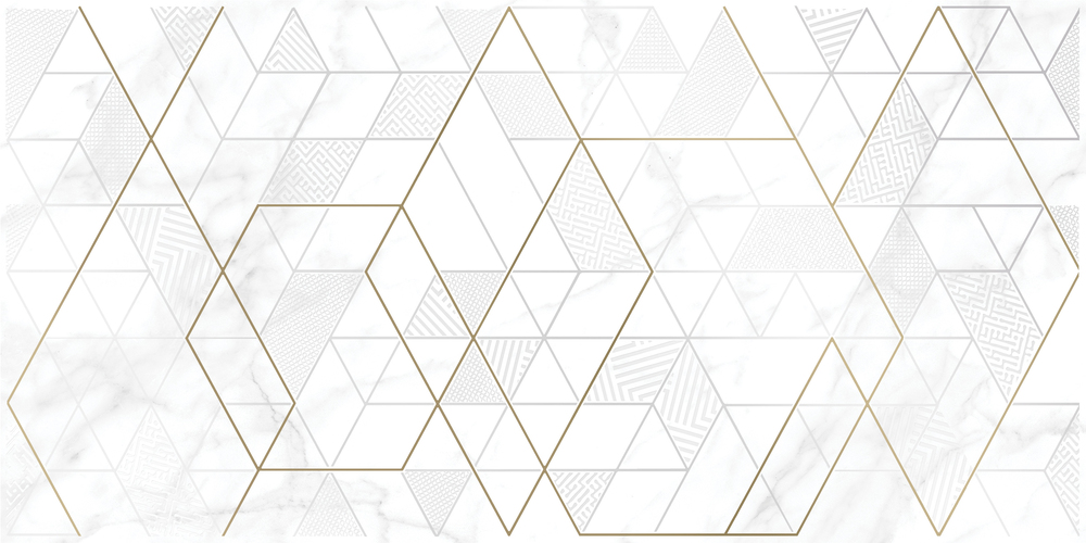 KT2L052DT-36 Декор Calacatta Белый ромбы - фото 5