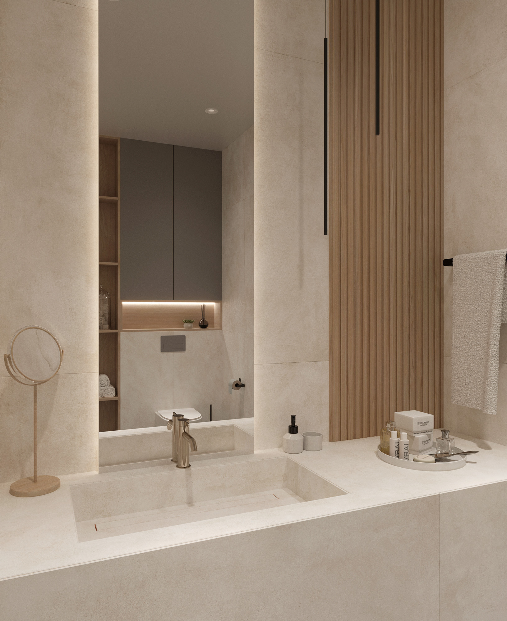 RT7005-A На пол Cementum Light Grey Matt Rustic 60x120 - фото 10