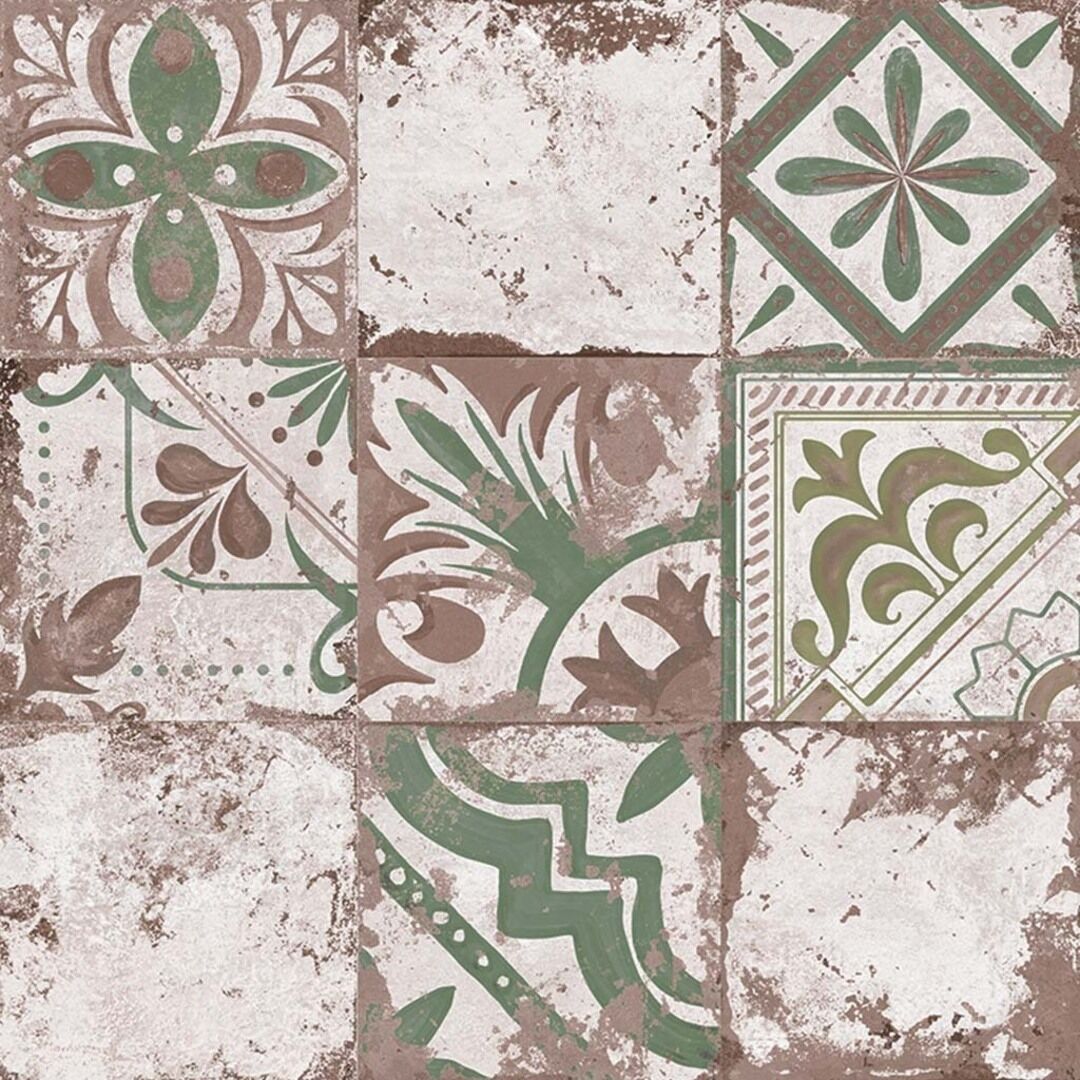 На пол Memory 7 Verde Brillo 58x58 - фото 6