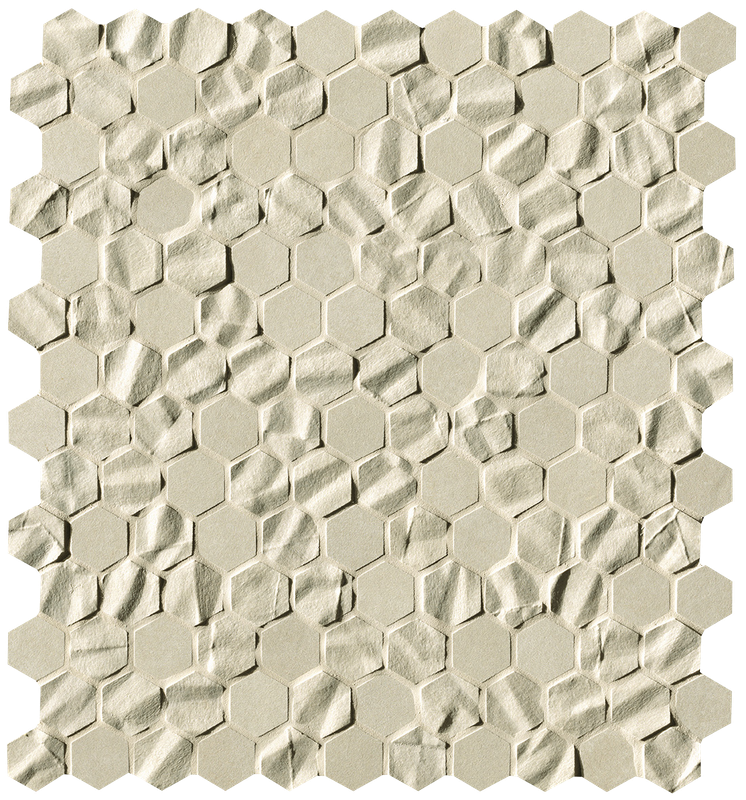 fOYX Настенная Bloom Beige Star Esagono Mosaico 29.5x32.5