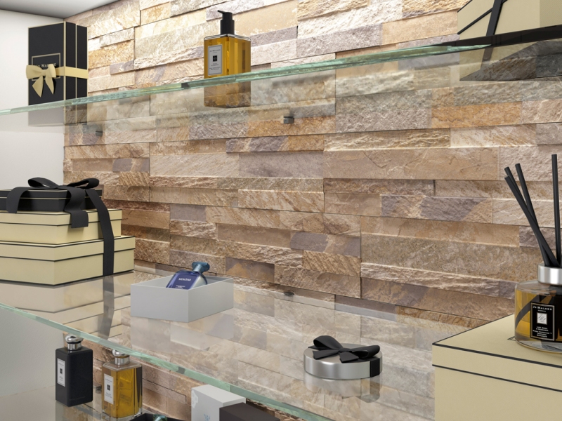 J86621 На стену Cubics Multicolor 15x61 - фото 4