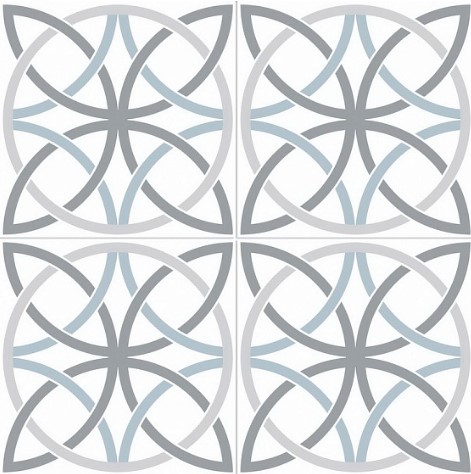 На пол chic Bosham White 45х45