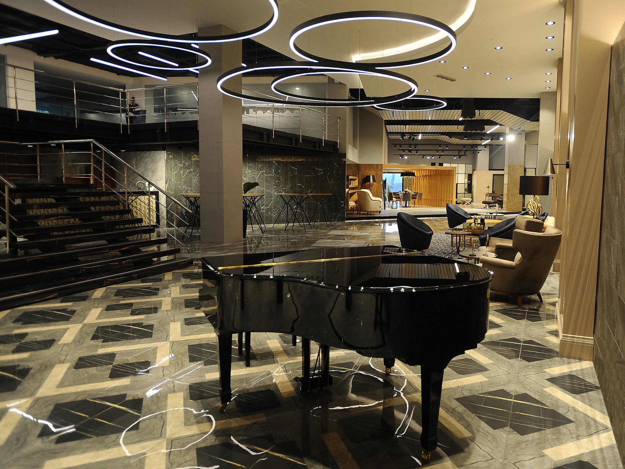 300005900 На пол Caspian Onyx  Full Lappato - фото 5