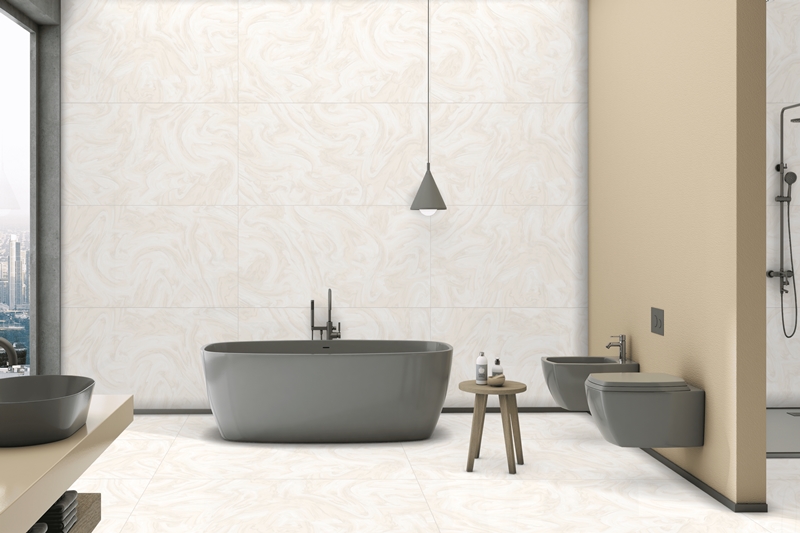 На пол Levin Ivory Glossy 60x60 - фото 5