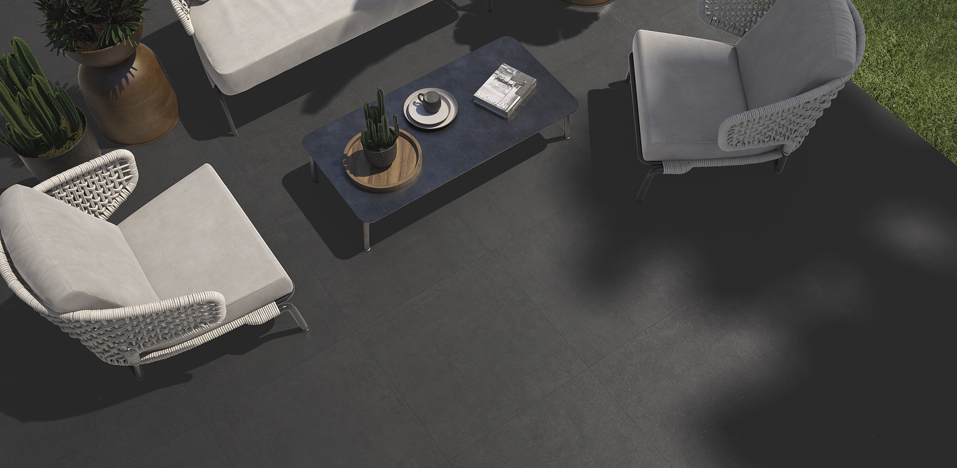 920356 На пол Gravel Pav. White rc 60x120 - фото 19