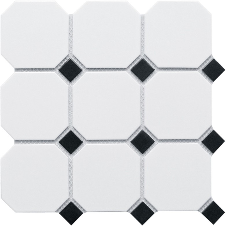 GTPL61466/CLA006 На стену Homework Octagon big White-Black Matt
