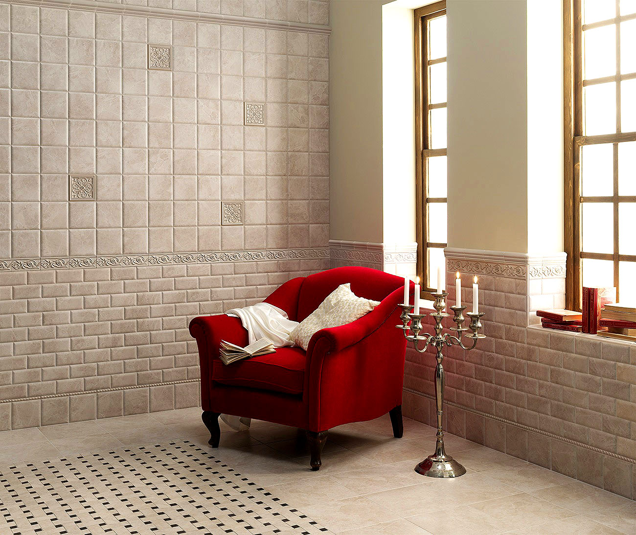 Декоративная вставка Villa D Este Avorio Tozzette Este Mix - фото 21