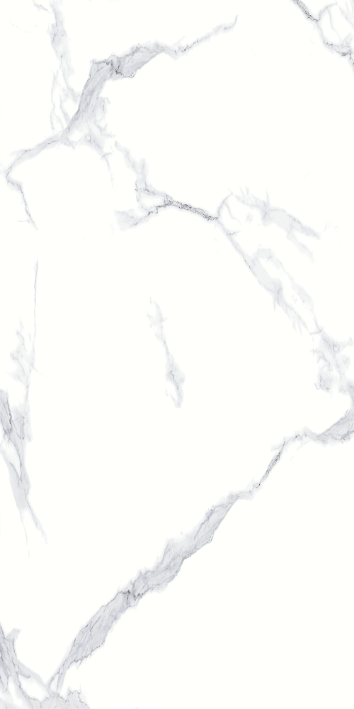 BHW-0021 На пол Calacatta White Polished (Sinking Ink) 600x1200x8