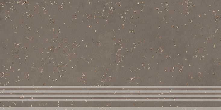 KM6060G1221R8GRF Ступень Пунтум Фронтальная коричневый матовый обрезной 30x60x0.8 - фото 3