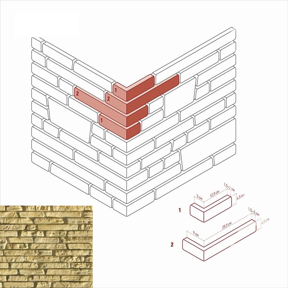 520-35 На стену Лаутер 520-35 Угол