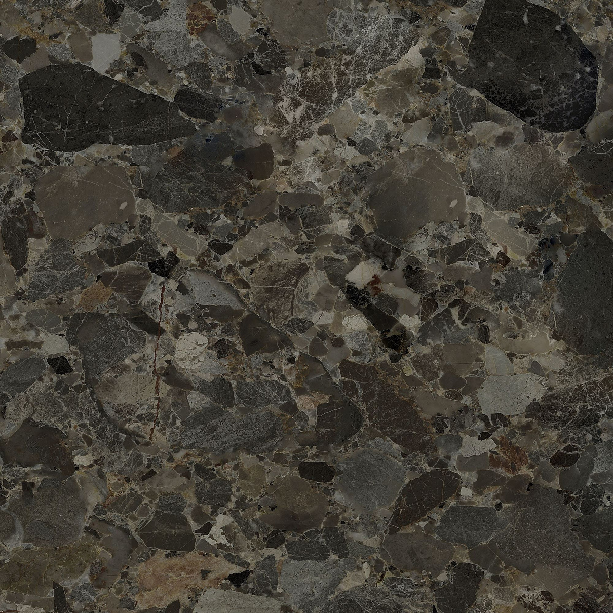 На пол Лонгфорд 5 черный 60х60 - фото 11