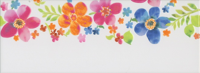 HGD/A259/15000 Декор Венсен Dec. Цветы 40x15