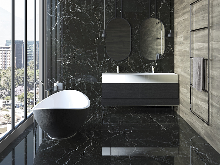 На пол Strom Negro Pulido Granilla 60x120 - фото 2