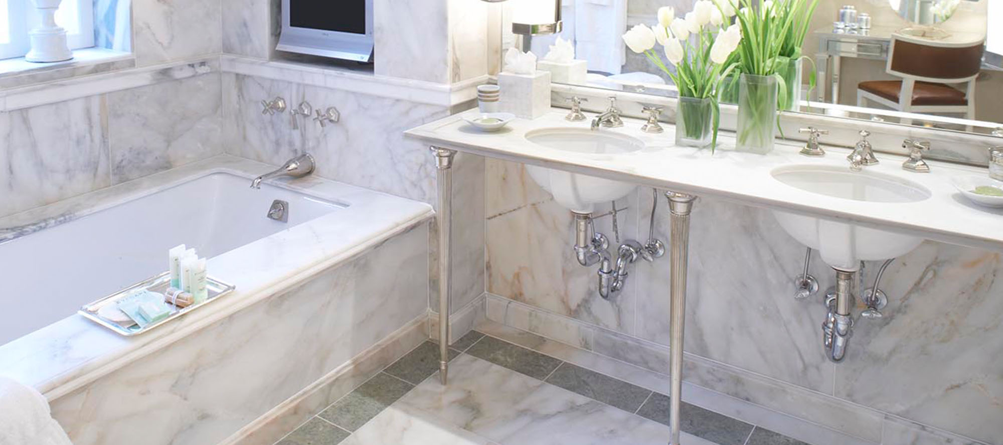 100331028 На стену Calacata Gold Silk 120x120 - фото 10