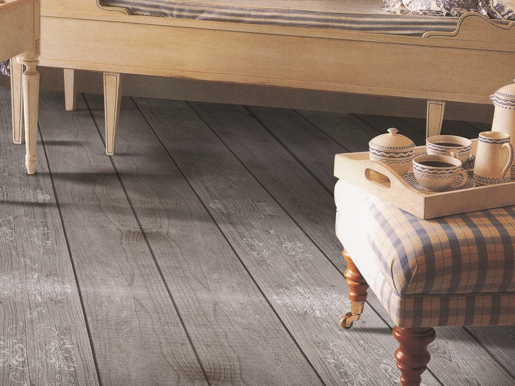 15 SH 1011 На пол Шервуд Темно-коричневый Глазурованный матовый с имитацией гвоздей 8мм - фото 3