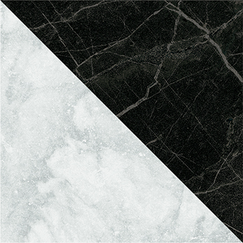 4101199 На пол Dandy Flag Black White 18.6x18.6 - фото 5