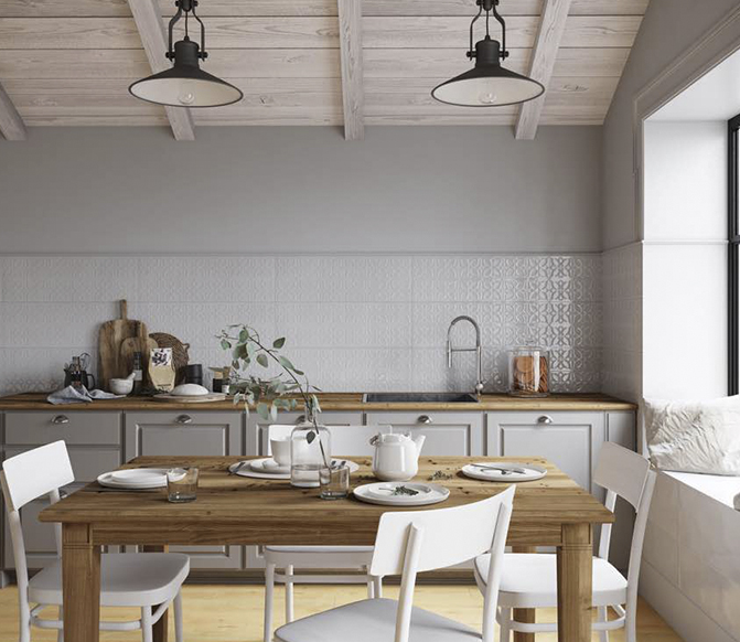 LBU333D На стену Lissabon Рельеф квадраты сине-зеленый - фото 5