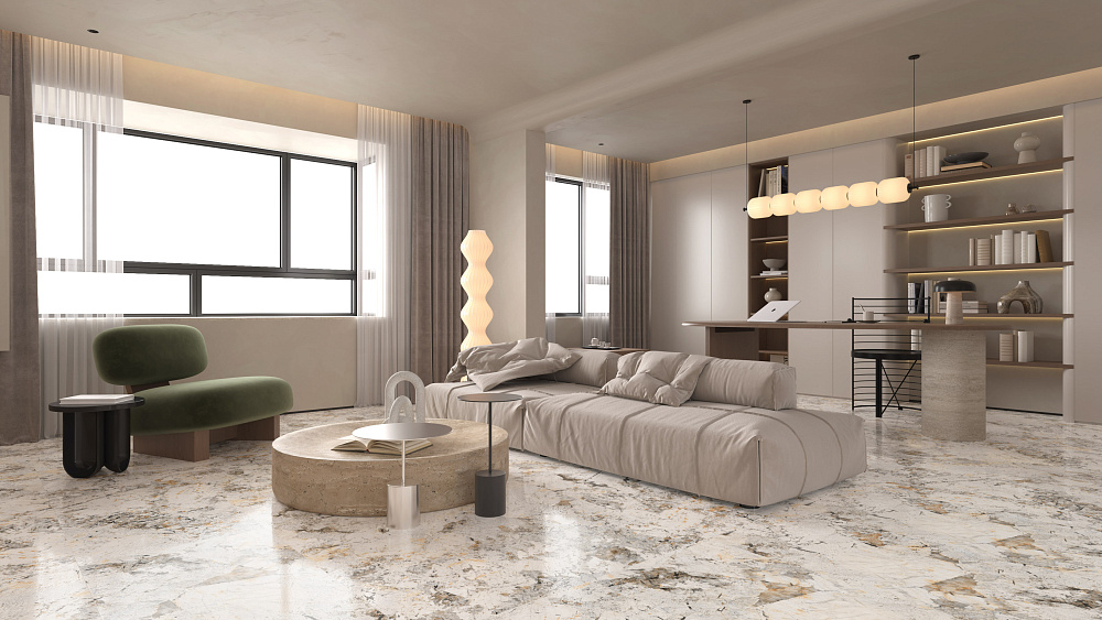 BHW-0042 На пол Phoenix Full body polished (gold) 60x120 - фото 8