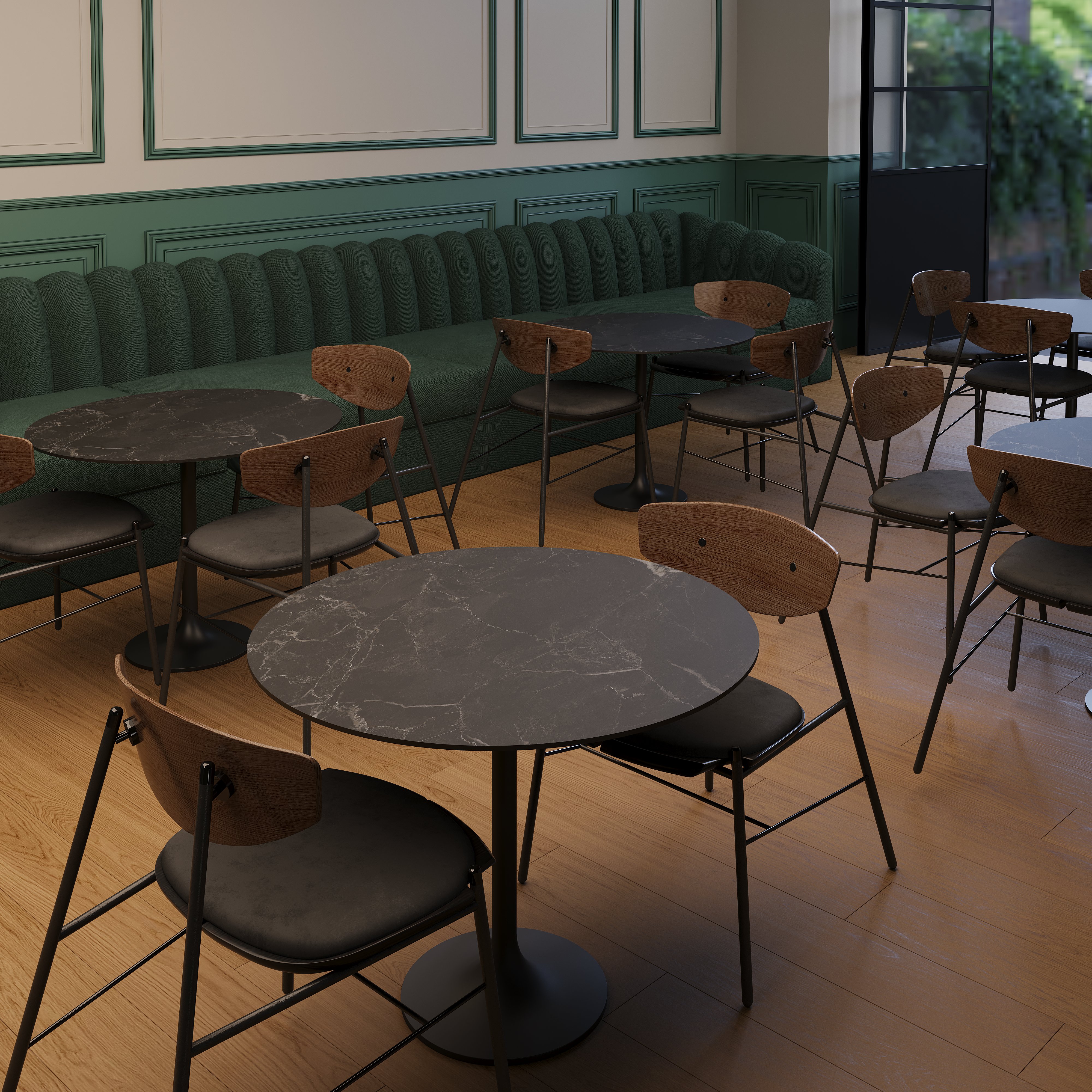 На пол Matt Fancy Antracite Texture 1600х3200х12 - фото 34