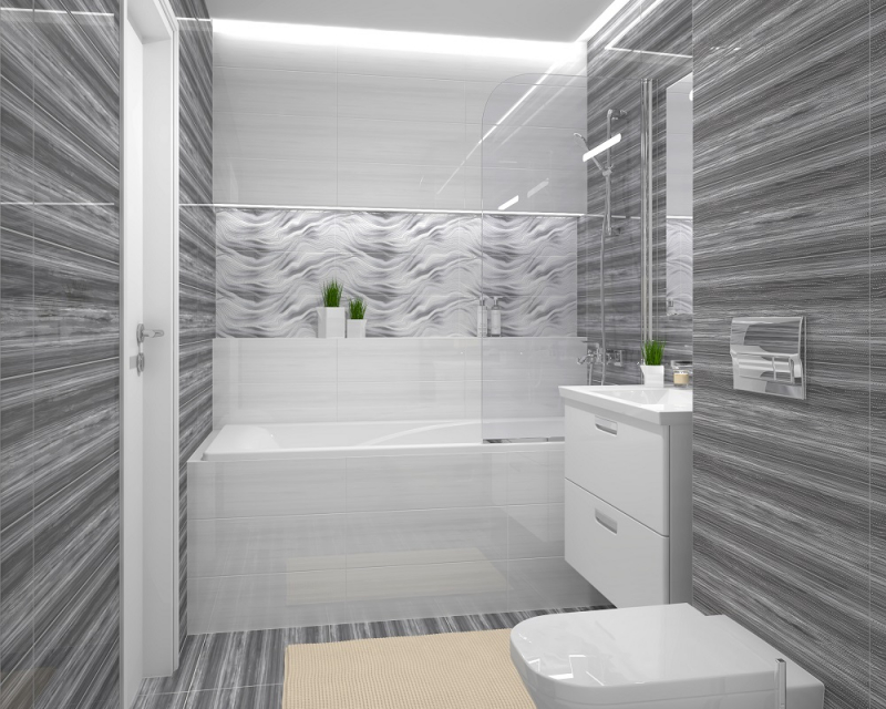 DWA11TOR626  Декор Tori Синий Полосы 7.5мм - фото 10