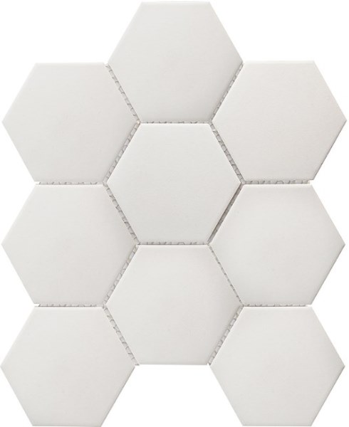 JFQ51011  На стену Homework Hexagon big White Antislip