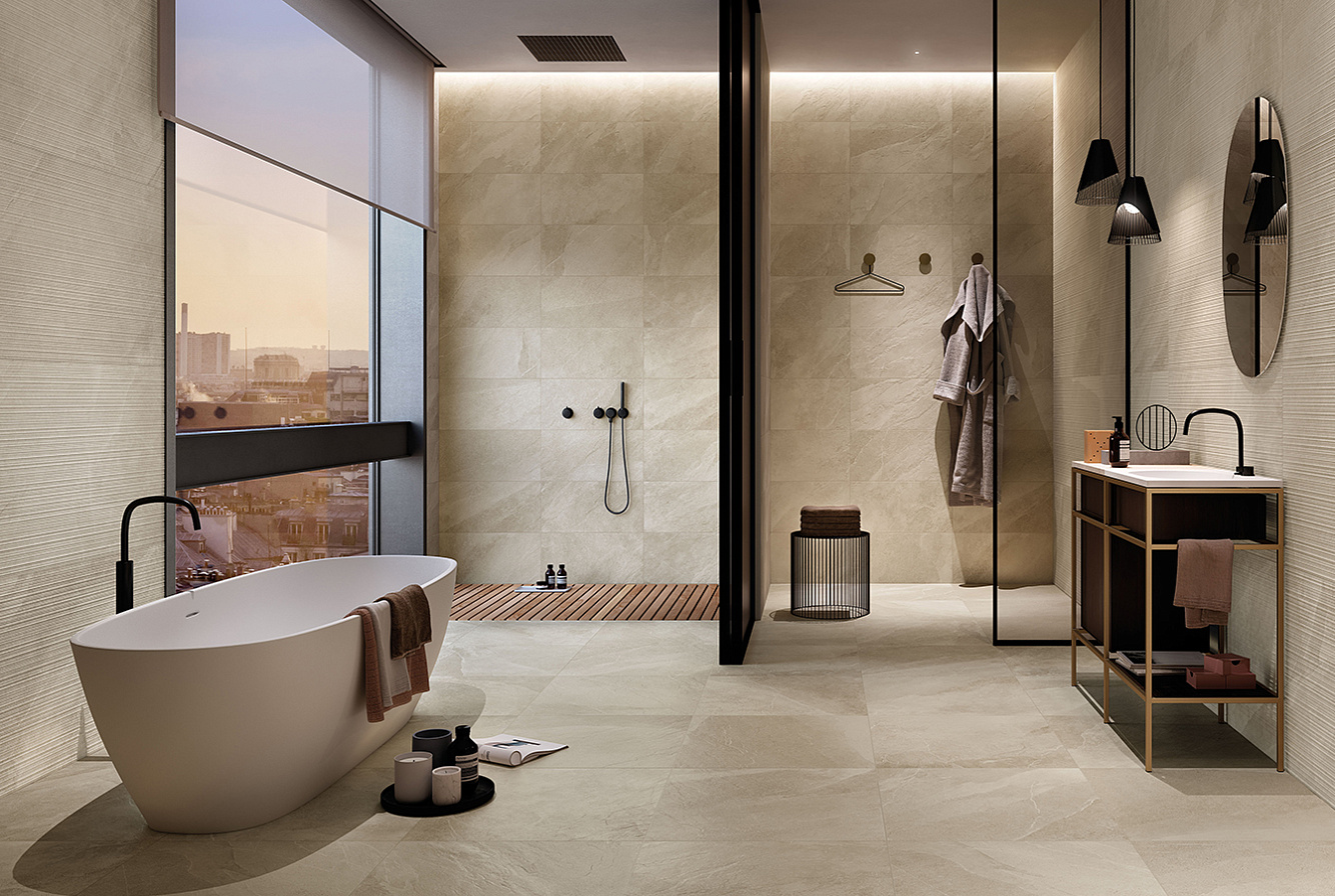 SL02BA На пол Shale Sand Sq 60x120 - фото 6