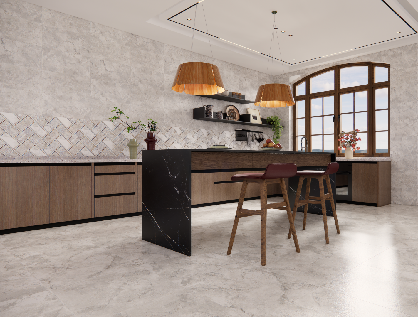 7930138704439 На пол Padma Beige 60x60 - фото 10