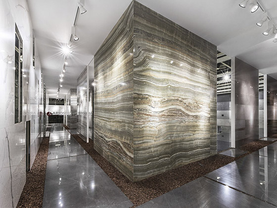 UO6L157679 На пол Ultra Onici Nero Lucidato Shiny Ls 150x75 6mm - фото 17