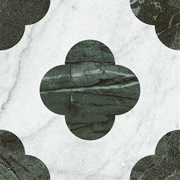 4101196 На пол Dandy Pin White Green 18.6x18.6 - фото 32