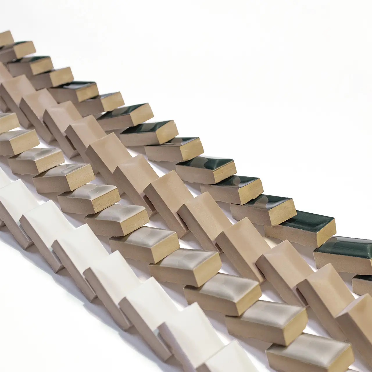 135554 На стену 3D Bars Bevel Topaz Matt 12.5x25 - фото 17