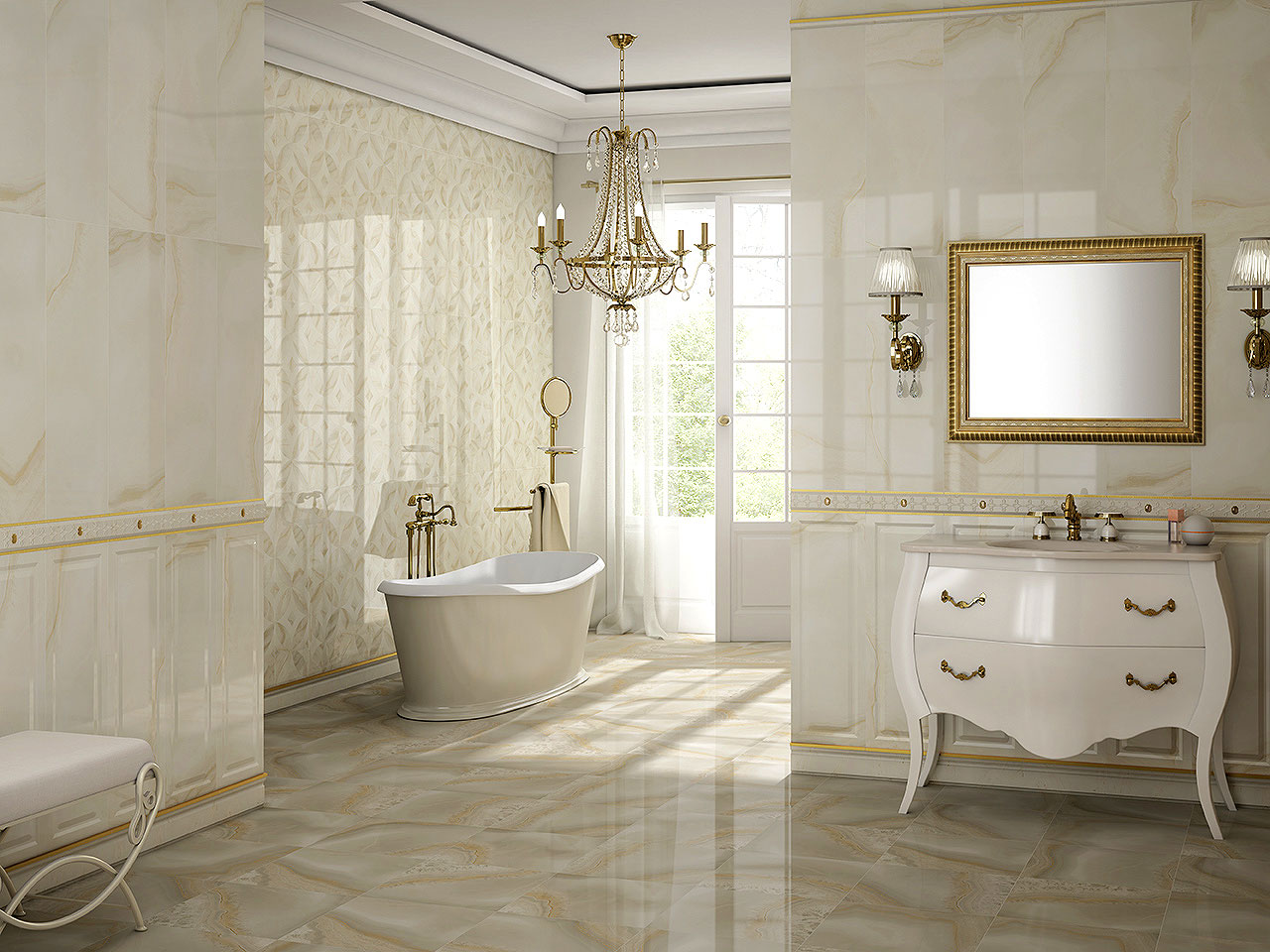 На пол Beyond Turquesa Pulido 44.63x44.63 - фото 5