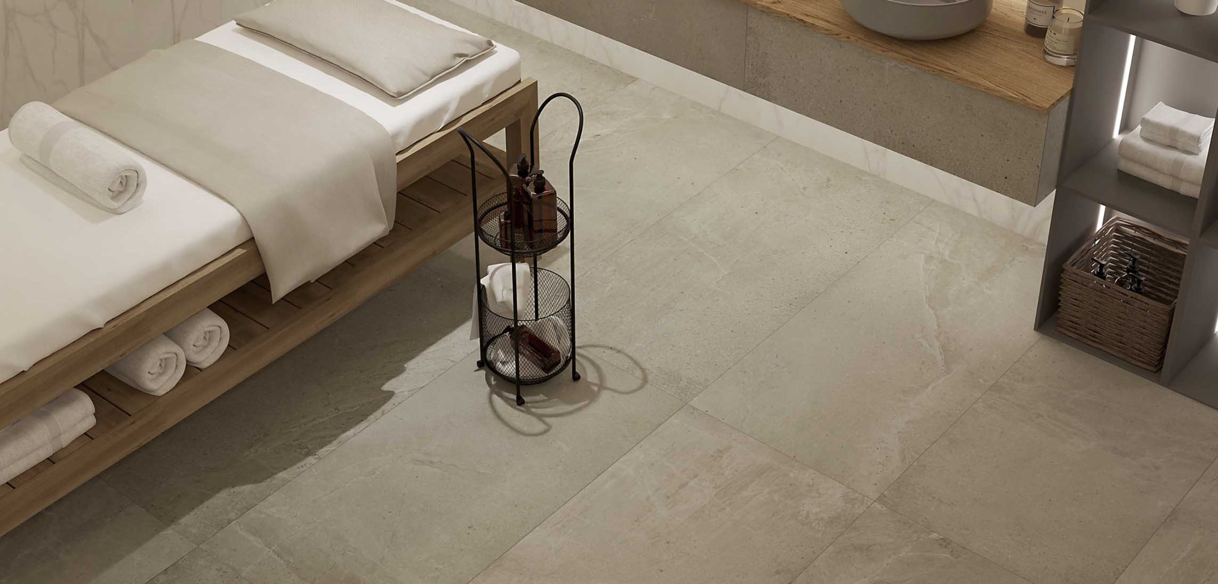 KA00/NS_R9/60x120x10R/GW На пол Kailas KA00 Ivory 120x60 Неполированный - фото 22