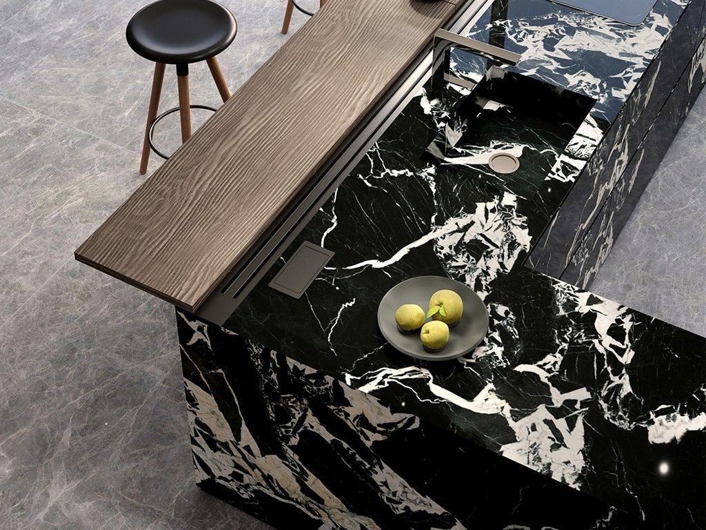 MN766CYL121209/MN766CYD121209 На пол Napoleon Black Matt 9mm 120x120 - фото 5