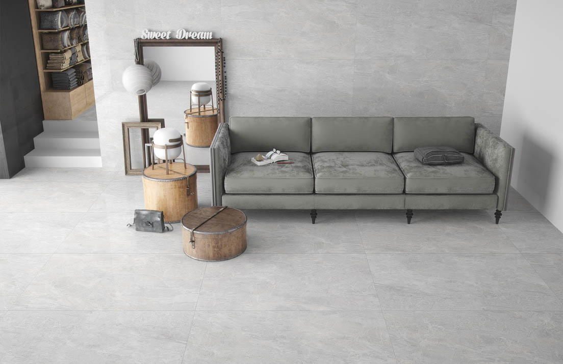 На пол Trento Blanco rect. lapp. porcelanico 60x120 - фото 4