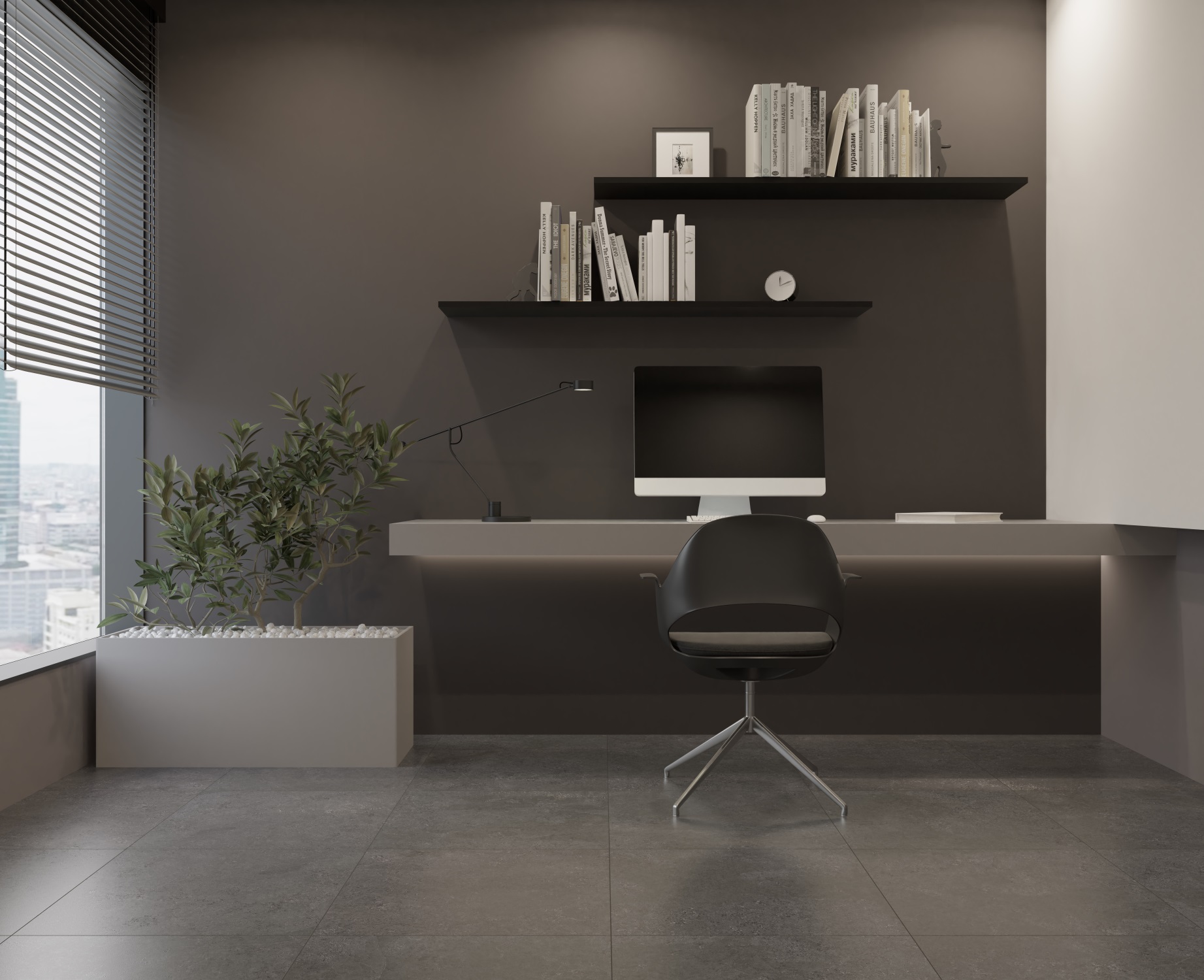 NG108 На пол Тайкан Графит glossy 600x600x9 - фото 6